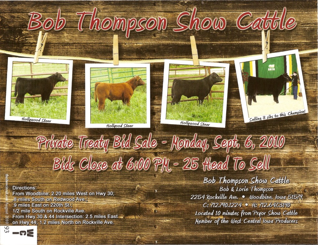 2010 Calf Sale
